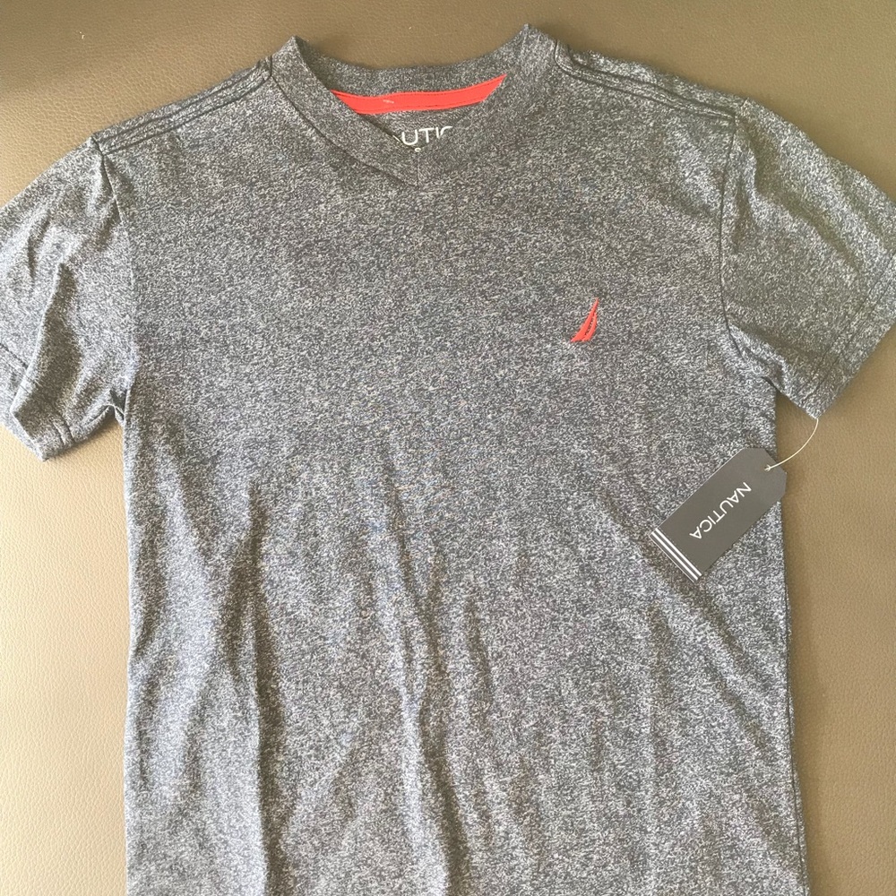 Nautica Short Sleeve Boy Shirt Size S/P 8